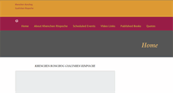 Desktop Screenshot of khenchen.org